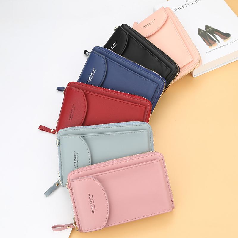 Ladies zipper vertical shoulder bag mySite