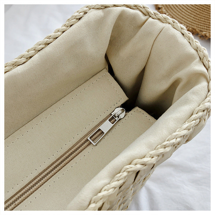 Ladies straw bohemian vacation beach bag mySite