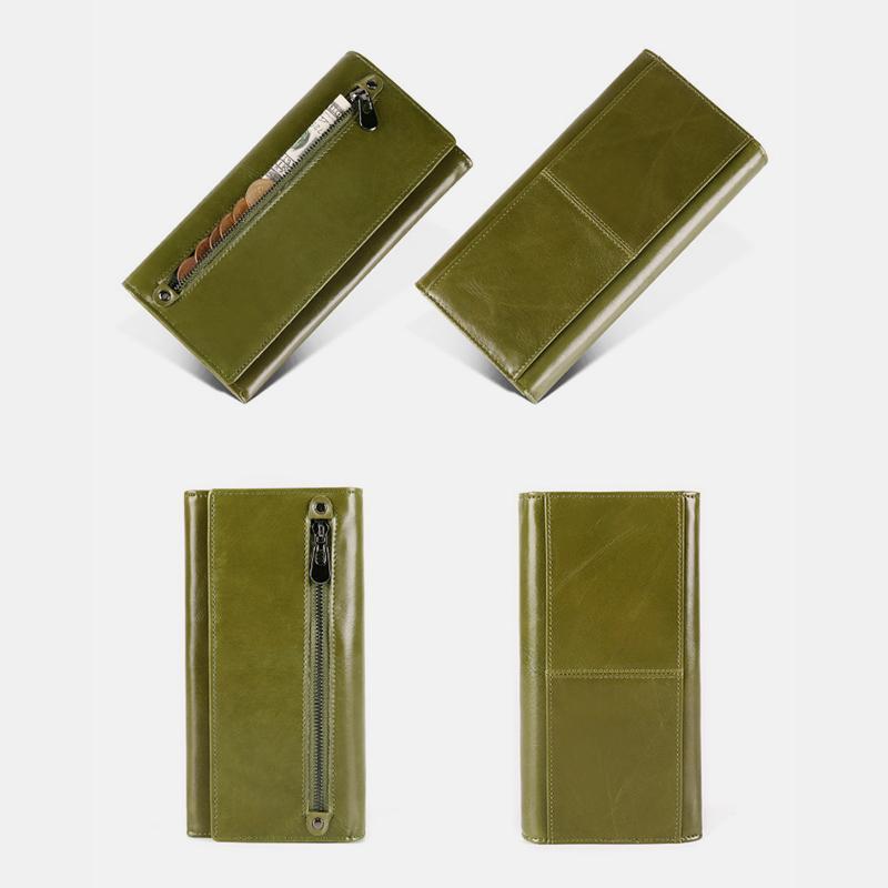 Genuine Leather RFID Vintage Wallet mySite