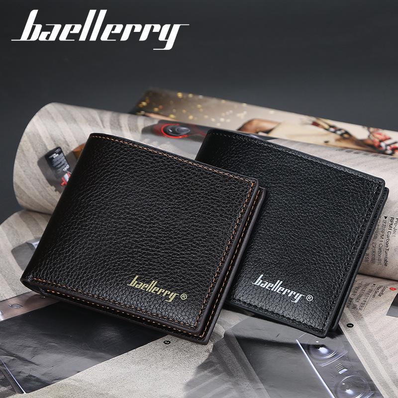 Men's Multi-Card Slot Soft Leather Wallet mySite