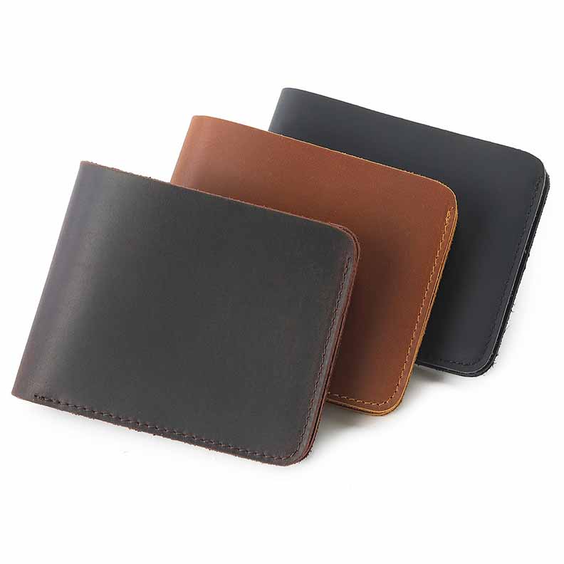 Cowhide Leather Men's Wallet mySite