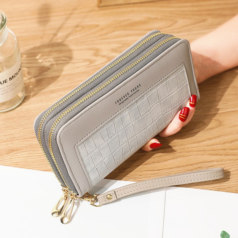 Long stone texture wallet mySite
