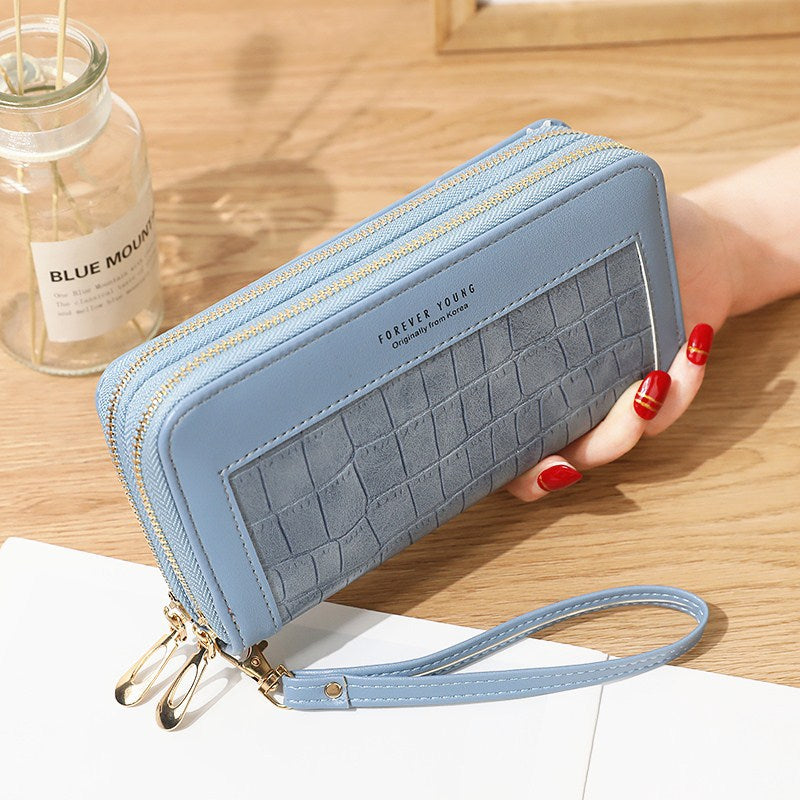 Long stone texture wallet mySite