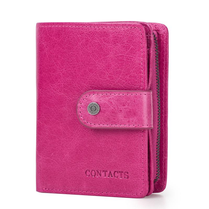 Anti-Theft RFID Protected Multi-Slot Classic Leather Wallet mySite