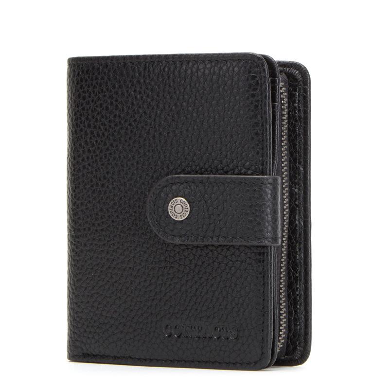 Anti-Theft RFID Protected Multi-Slot Classic Leather Wallet mySite