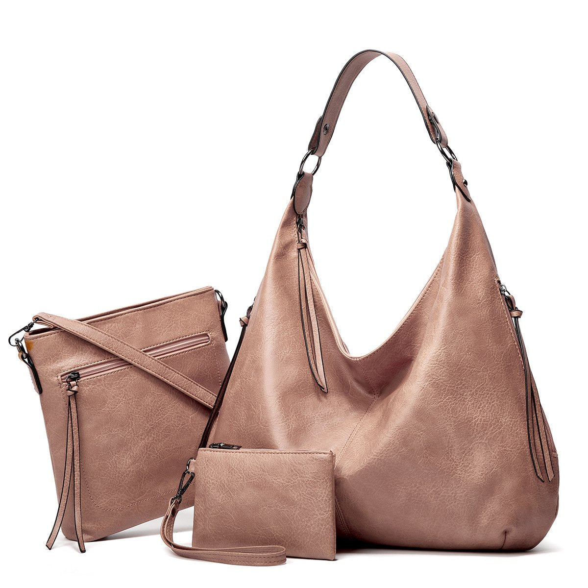 2021 New Women's Three-in-one Leather Bag mySite