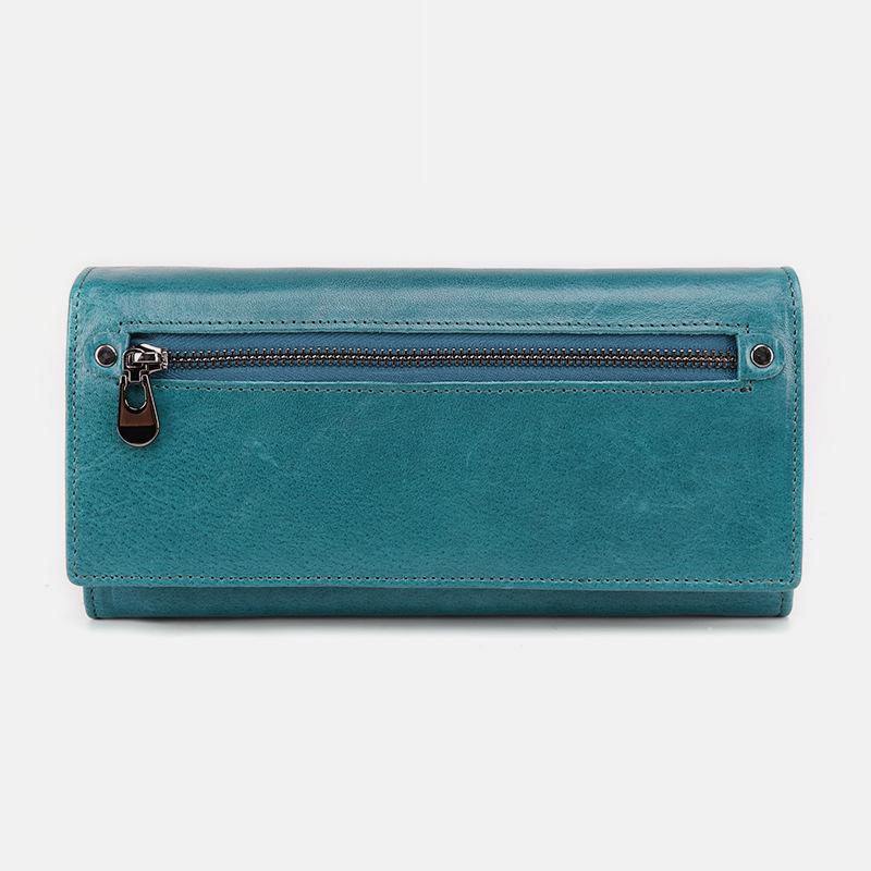 Genuine Leather RFID Vintage Wallet mySite