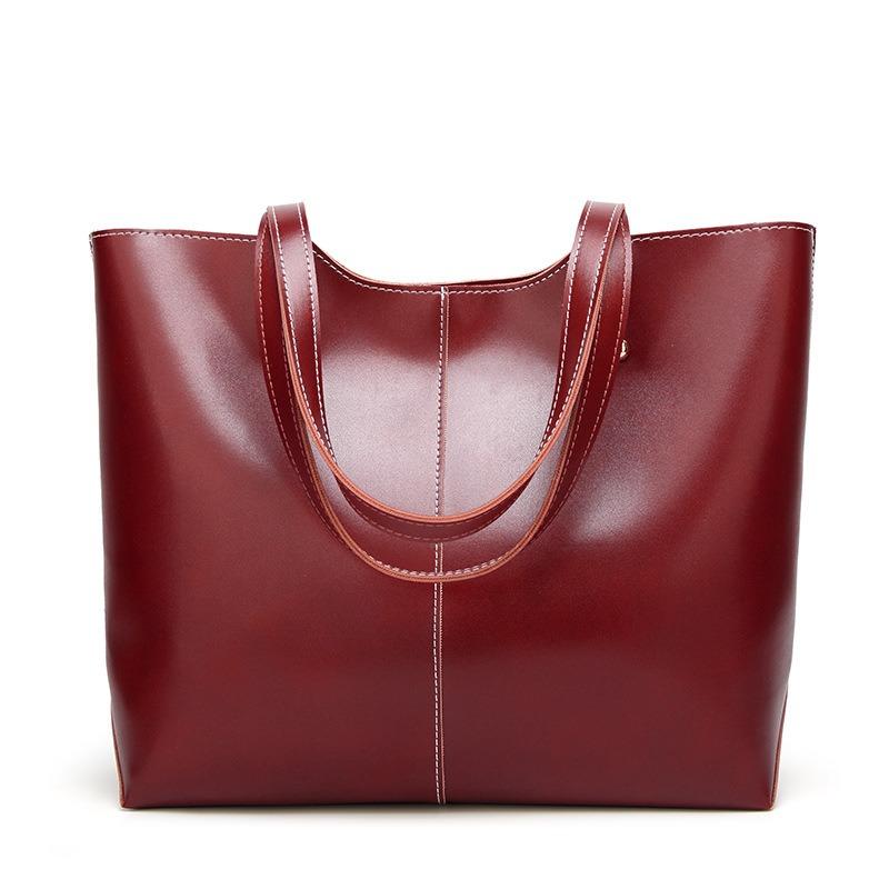 Paige Vegan Leather Tote mySite