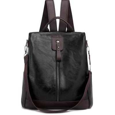 Women's simple and versatile large-capacity backpack mySite