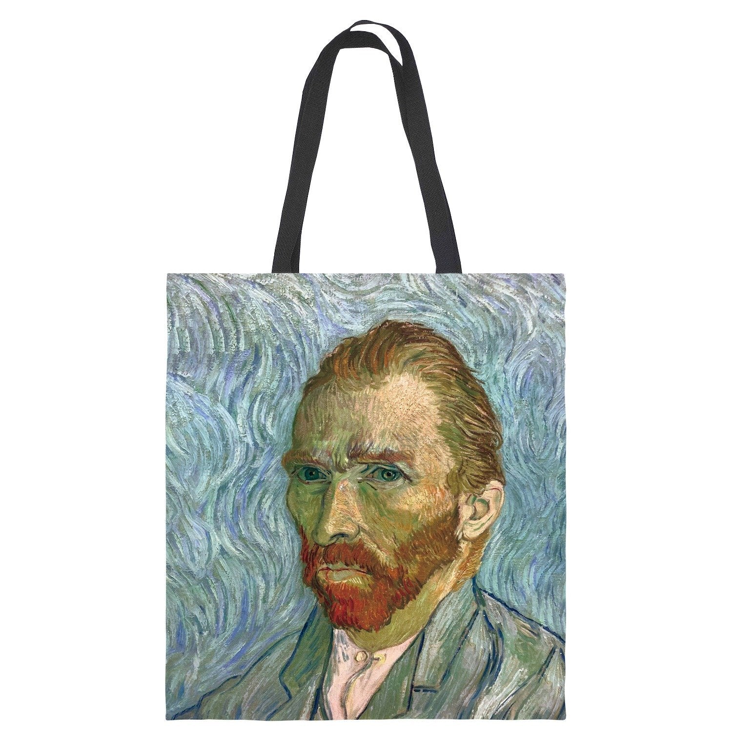Van Gogh starry sky canvas tote bag mySite