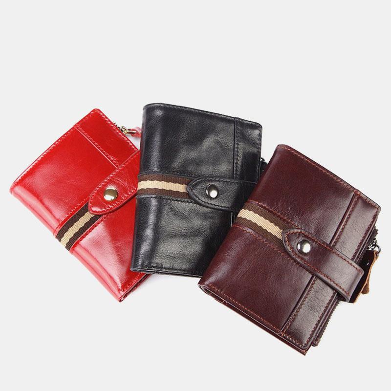 Genuine Leather Multifunctional  Wallet mySite