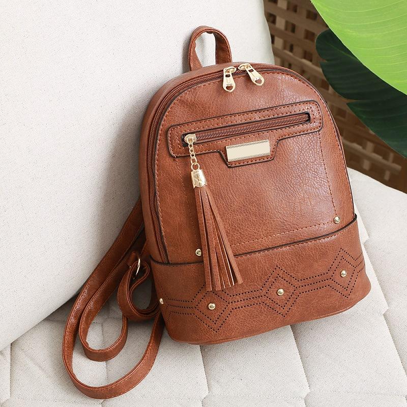 New Vintage tassel hollowed out Backpack mySite